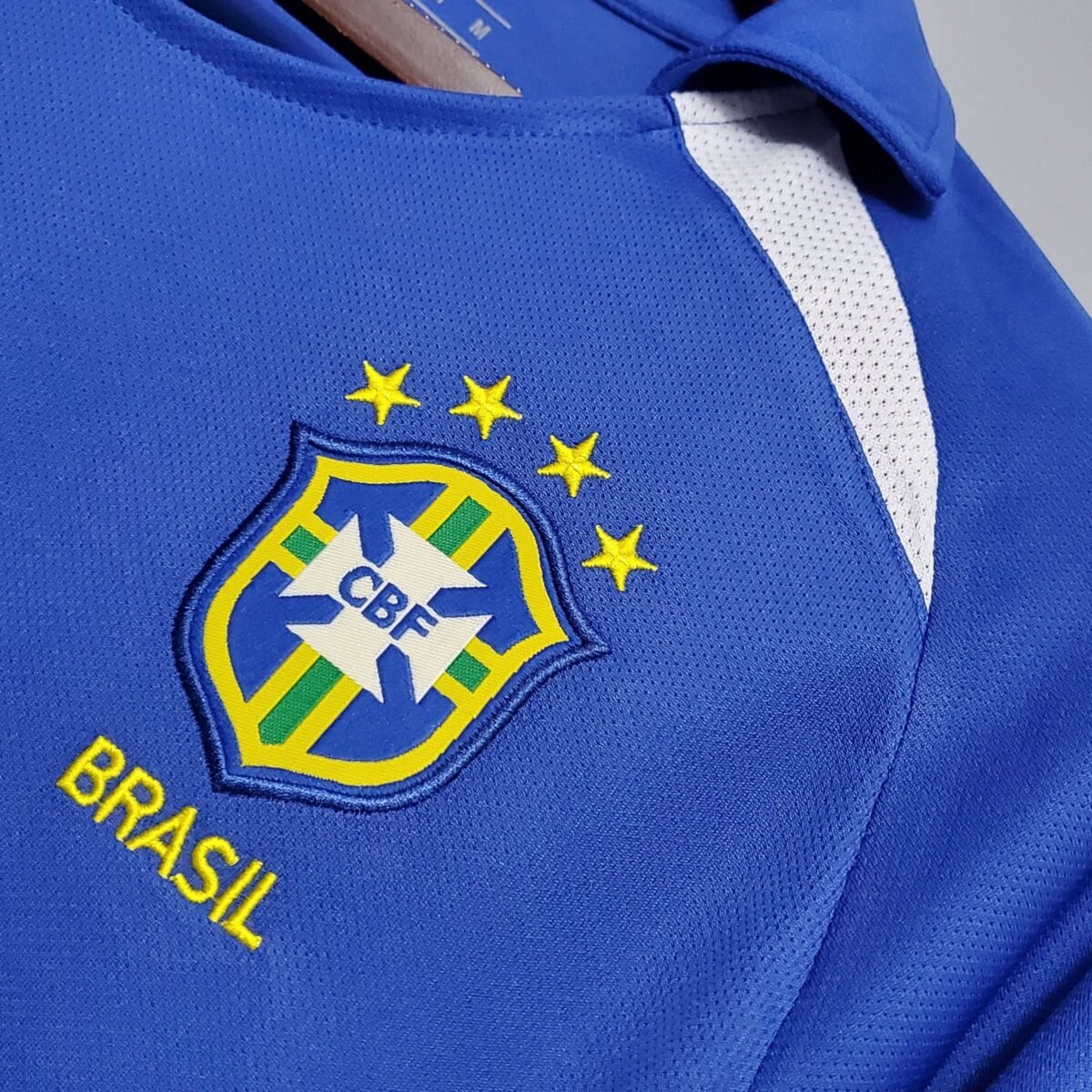 BRAZIL AWAY JERSEY 2002 - Image 4