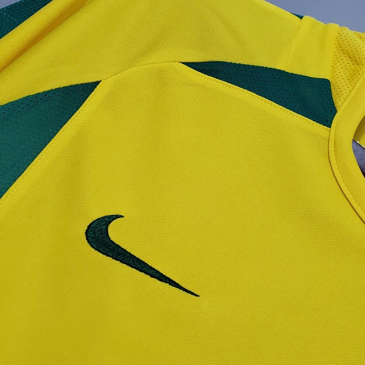 BRAZIL HOME JERSEY 2002 - Image 4